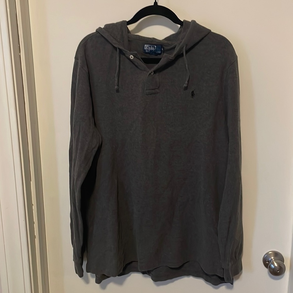 Ralph Lauren Polo Gray Hoodie